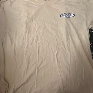 Cream Long Sleeve Shirt